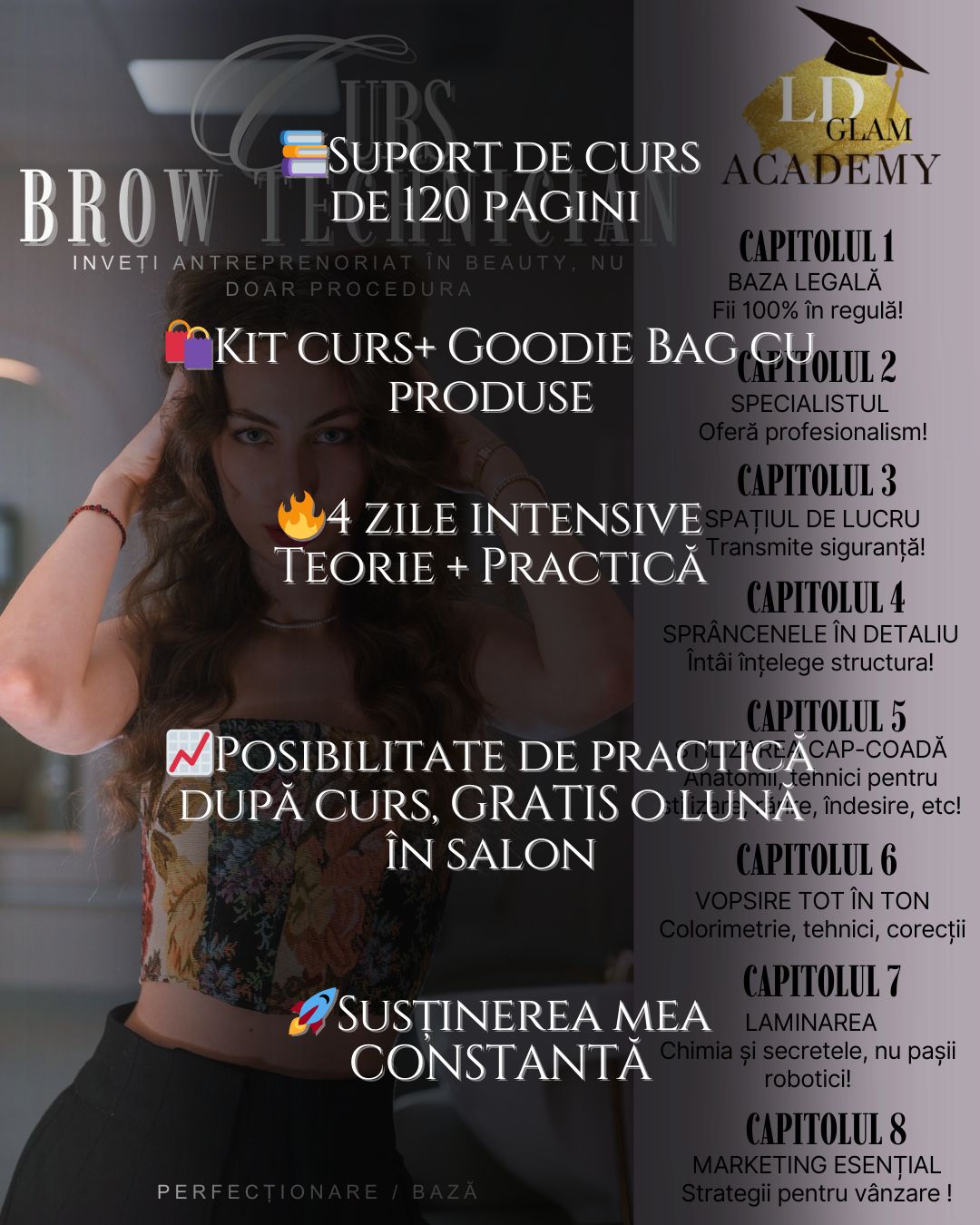 Brow Technician Bază/Perfecționare