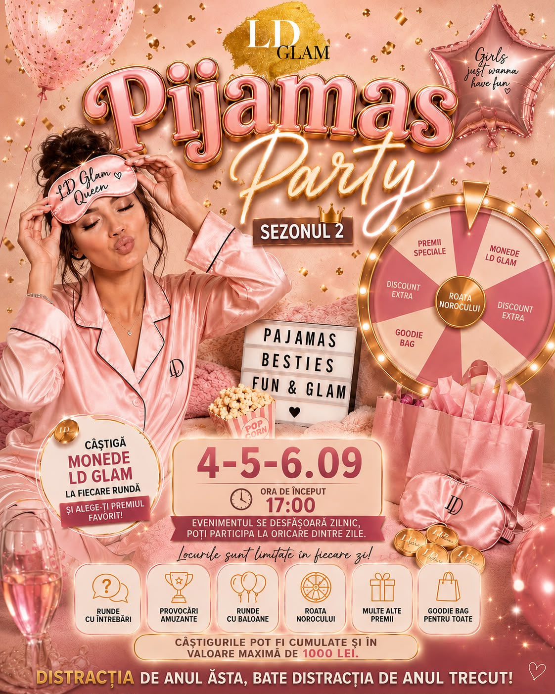 Acces Petrecere în Pijamale LD Glam - Standard Ticket